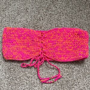 JMP The Label Pink Mirage Bikini Top